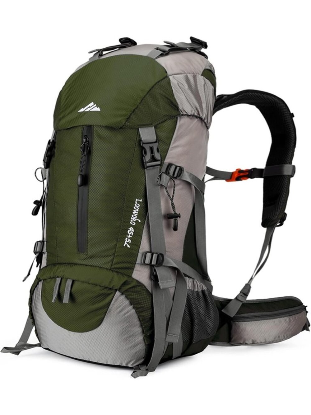 50L Waterproof Hiking Backpack with Rain Cover - Unisex Outdoor Gear